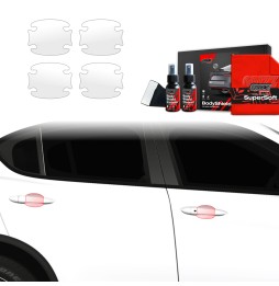 Dørhåndtakbeskyttere Alfa Romeo Stelvio 2023 - 2025 │ PPF beskyttelsesfolie Gjennomsiktig BodyShield