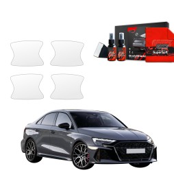 Dørhåndtakbeskyttere Audi RS3 2025 │ PPF beskyttelsesfolie Gjennomsiktig BodyShield