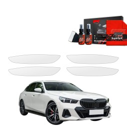 Dørhåndtakbeskyttere BMW 5 Stasjonsvogn (G60) 520d 2024 - 2025 │ PPF beskyttelsesfolie Gjennomsiktig BodyShield
