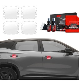 Dørhåndtakbeskyttere Cherry Omoda 5 Facelift 2024 - 2025 │ PPF beskyttelsesfolie Gjennomsiktig BodyShield