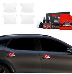 Dørhåndtakbeskyttere Cupra Formentor Facelift 2024 - 2025 │ PPF beskyttelsesfolie Gjennomsiktig BodyShield