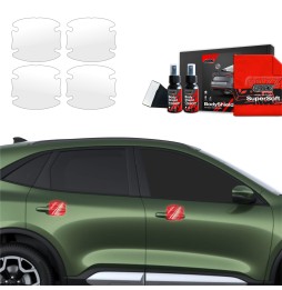 Dørhåndtakbeskyttere Ford Kuga Active Facelift 2024 - 2025 │ PPF beskyttelsesfolie Gjennomsiktig BodyShield