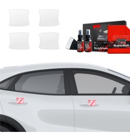 Dørhåndtakbeskyttere Ford Puma Facelift 2024 - 2025 │ PPF beskyttelsesfolie Gjennomsiktig BodyShield