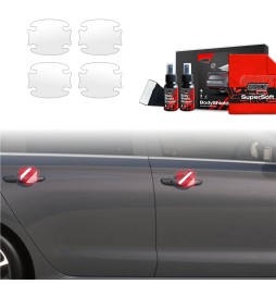 Dørhåndtakbeskyttere Hyundai i30 2020 - 2025 │ PPF beskyttelsesfolie Gjennomsiktig BodyShield