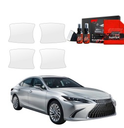 Dørhåndtakbeskyttere Lexus ES 300h 2021 - 2024 │ PPF beskyttelsesfolie Gjennomsiktig BodyShield