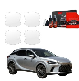 Dørhåndtakbeskyttere Lexus RX 350h 2022 - 2025 │ PPF beskyttelsesfolie Gjennomsiktig BodyShield