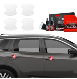 Dørhåndtakbeskyttere Nissan X-Trail Facelift 2024 - 2025 │ PPF beskyttelsesfolie Gjennomsiktig BodyShield
