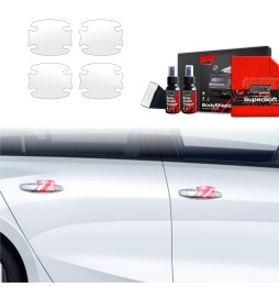 Dørhåndtakbeskyttere Opel Astra 2021 - 2024 │ PPF beskyttelsesfolie Gjennomsiktig BodyShield