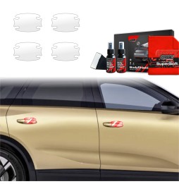 Dørhåndtakbeskyttere Opel Grandland 2025 │ PPF beskyttelsesfolie Gjennomsiktig BodyShield