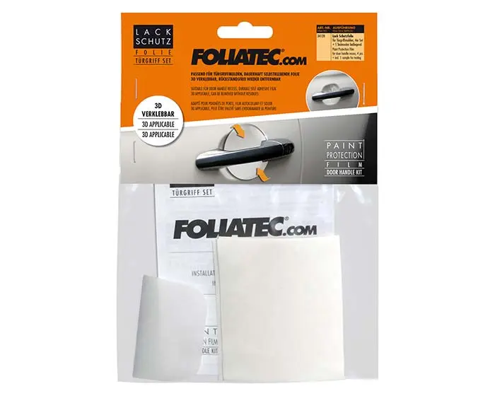 Dørhåndtakbeskyttere Paint Protection Film Door Handle Kit │ PPF Beskyttelsesfolie for dørhåndtak - sett 4 stk. – bilde 5