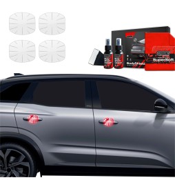 Dørhåndtakbeskyttere Renault Austral 2022 - 2025 │ PPF beskyttelsesfolie Gjennomsiktig BodyShield