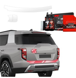 Dørhåndtakbeskyttere SsangYong Torres 2024 - 2025 │ PPF beskyttelsesfolie Gjennomsiktig BodyShield