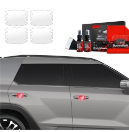 Dørhåndtakbeskyttere SsangYong Torres 2024 - 2025 │ PPF beskyttelsesfolie Gjennomsiktig BodyShield