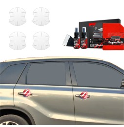 Dørhåndtakbeskyttere Suzuki Vitara Facelift 2024 - 2025 │ PPF beskyttelsesfolie Gjennomsiktig BodyShield