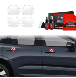 Dørhåndtakbeskyttere Volvo XC60 II 2022 - 2025 │ PPF beskyttelsesfolie Gjennomsiktig BodyShield