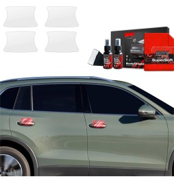 Dørhåndtakbeskyttere VW Tiguan 3 2024 - 2025 │ PPF beskyttelsesfolie Gjennomsiktig BodyShield