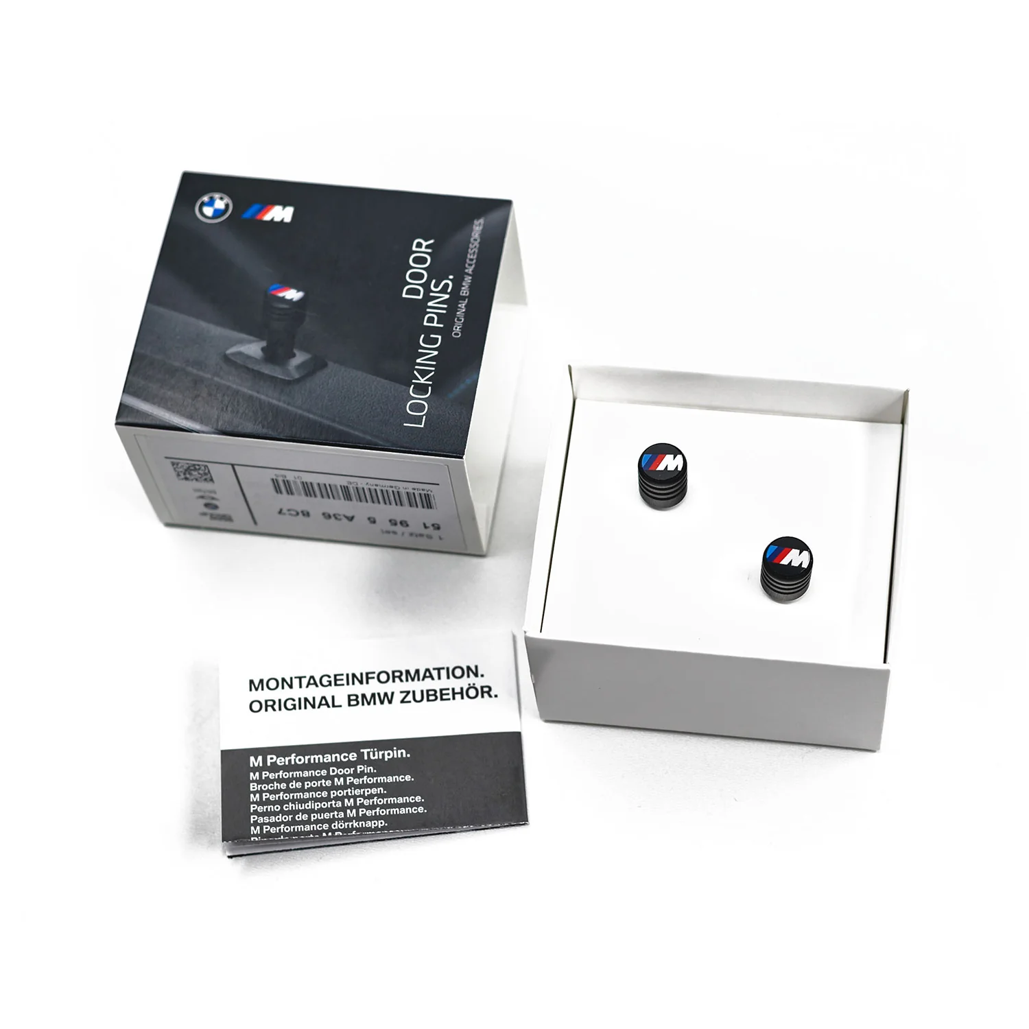 Dørknapp BMW M Performance | Genuine® BMW Door Locking Pins sett 2 stk. – bilde 6