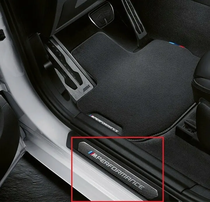 Dørlist ///M Performance BMW iX3 (G08) / X3 (G01) / X3M (F97) / X4 (G02) / X4M (F98) - Carbon - 1 stk.