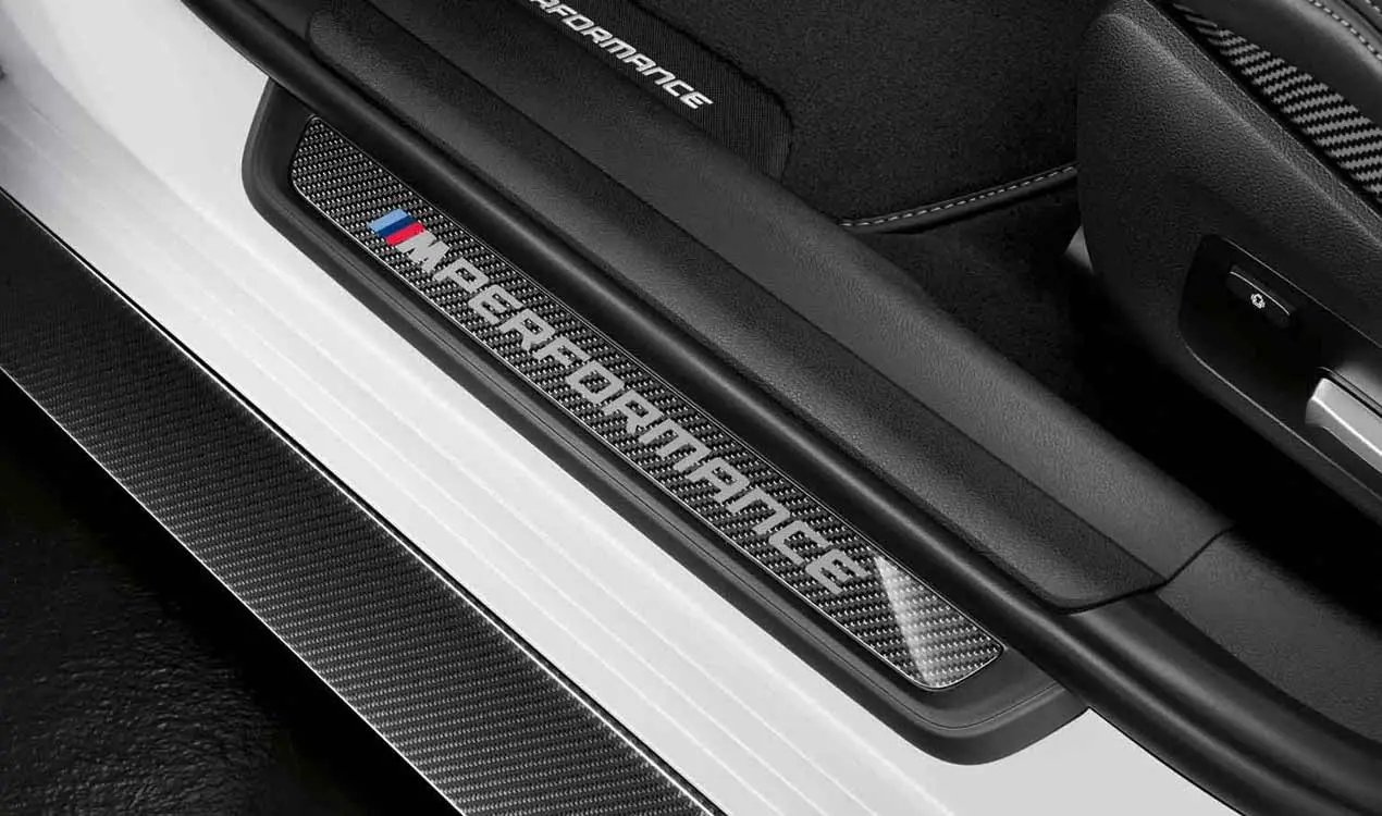 Dørlist ///M Performance BMW iX3 (G08) / X3 (G01) / X3M (F97) / X4 (G02) / X4M (F98) - Carbon - 1 stk. – bilde 2