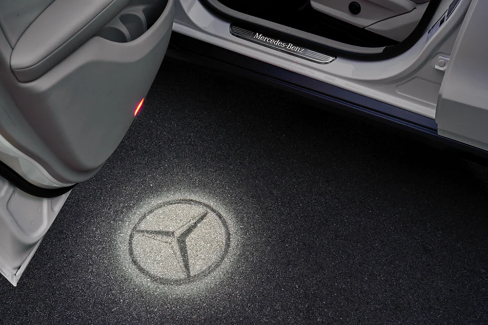 Dørlys LED-dørprojektorer Mercedes-Benz – bilde 2