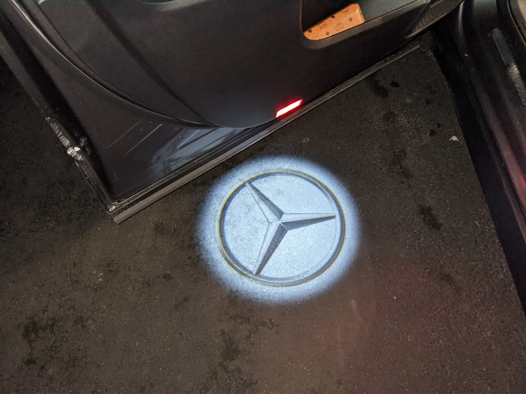 Dørlys LED-dørprojektorer Mercedes-Benz – bilde 3