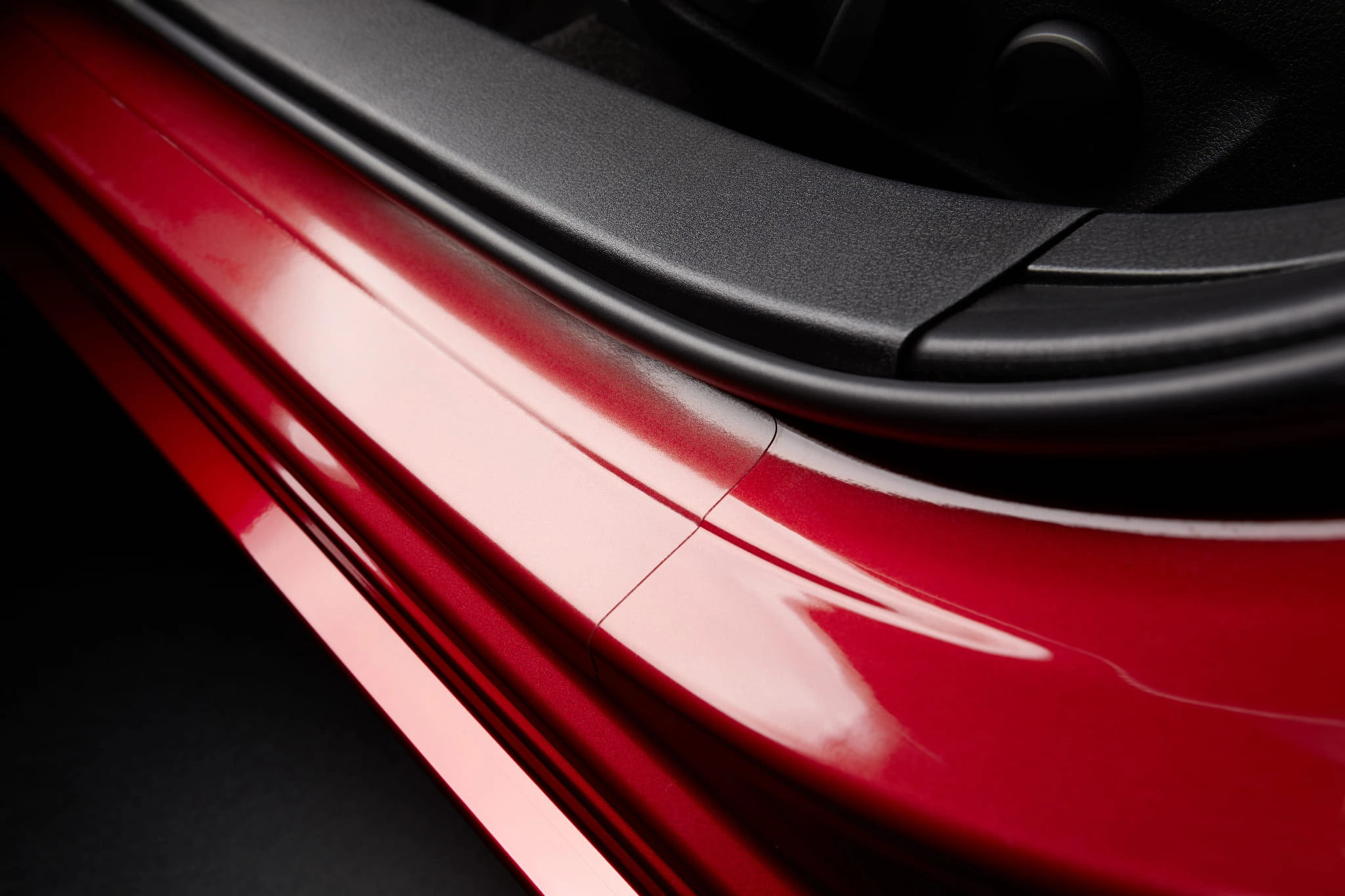 Dørterskelbeskyttere Mazda CX-80 2024 -> | Genuine® PPF Beskyttelsesfolie i dørterskel Transparent
