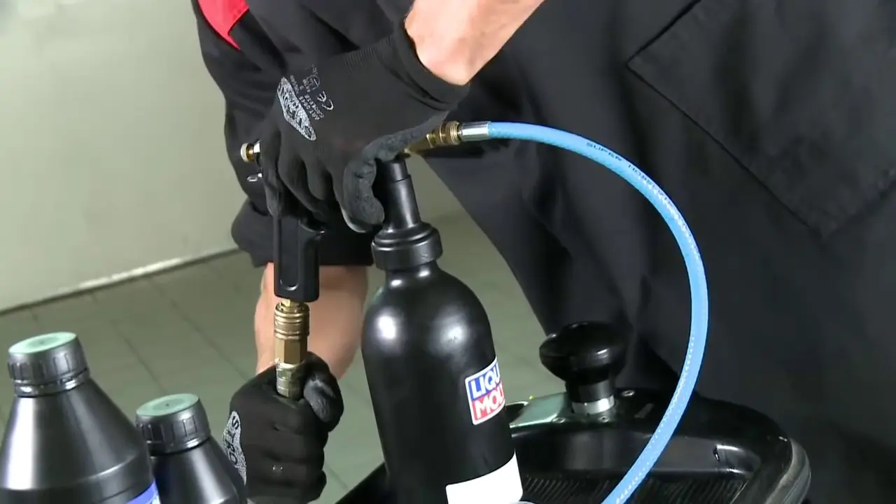 DPF-trykkbegerpistol for Liqui Moly dieselpartikkelfilter rensemiddel Liqui Moly  – bilde 2