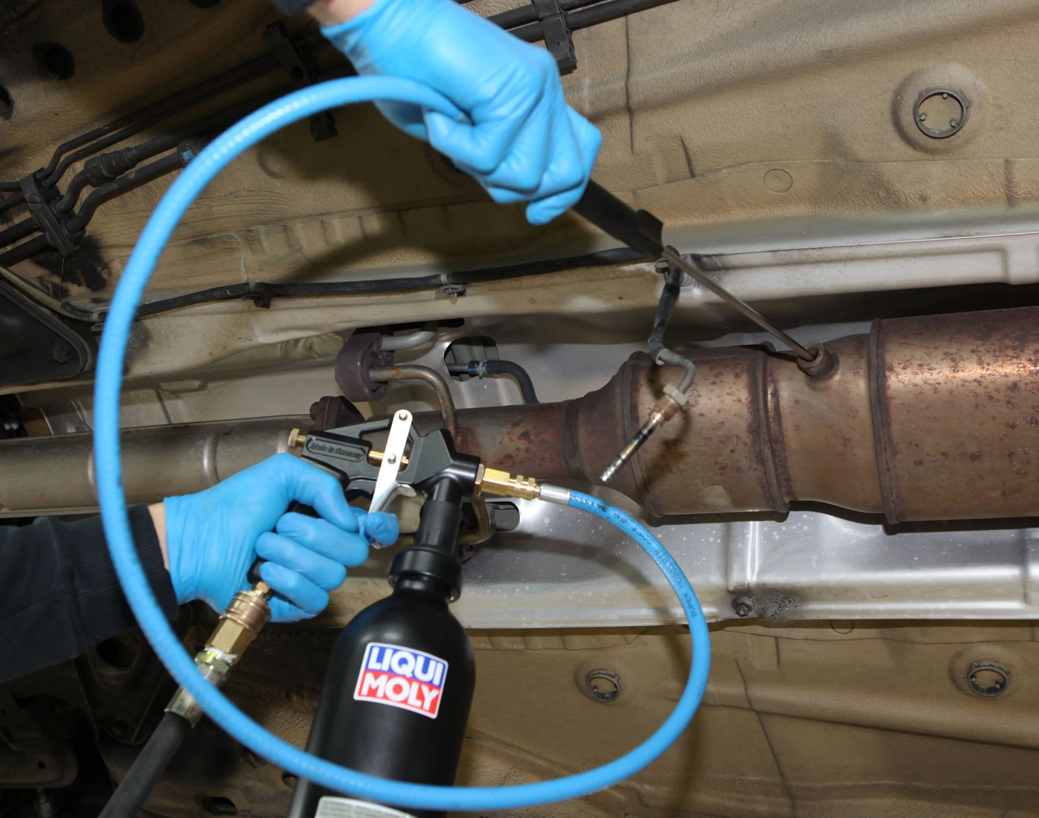 DPF-trykkbegerpistol for Liqui Moly dieselpartikkelfilter rensemiddel Liqui Moly  – bilde 3