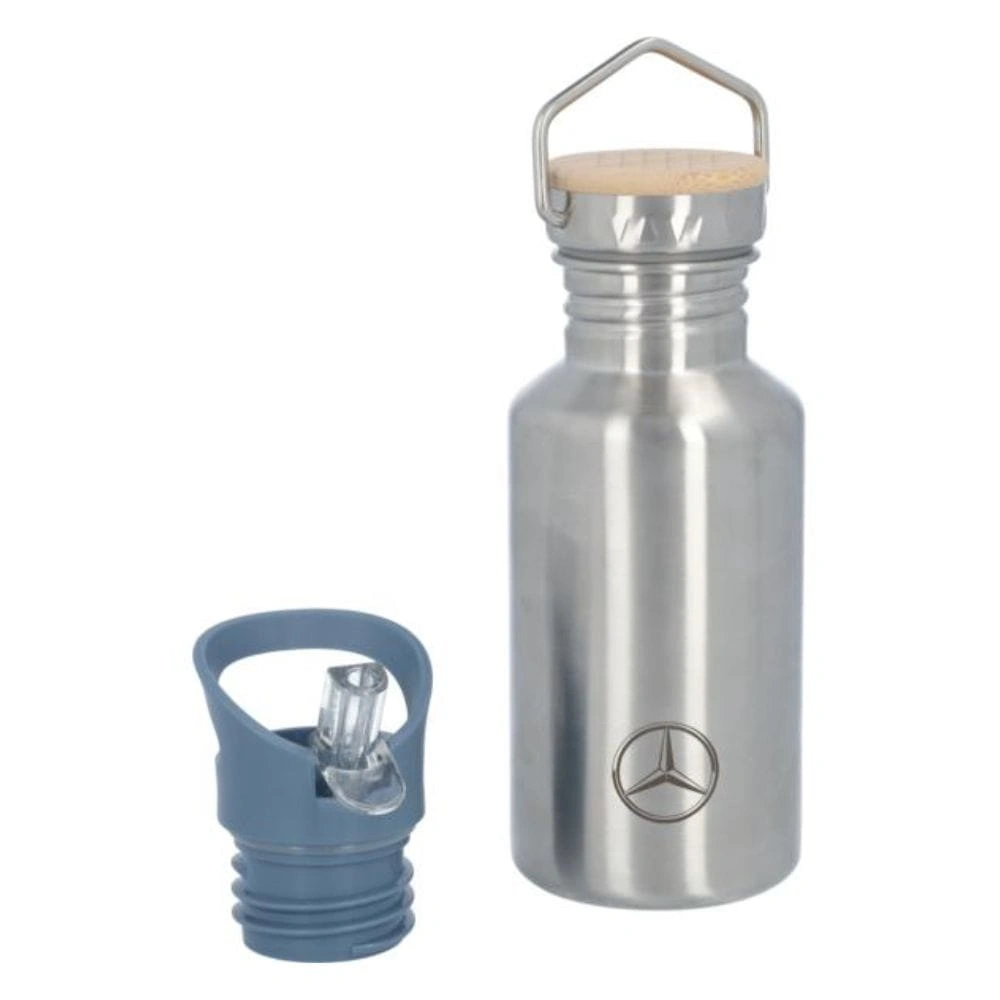 Drikkeflaske for barn Mercedes-Benz – sølv/blå 500 ml
