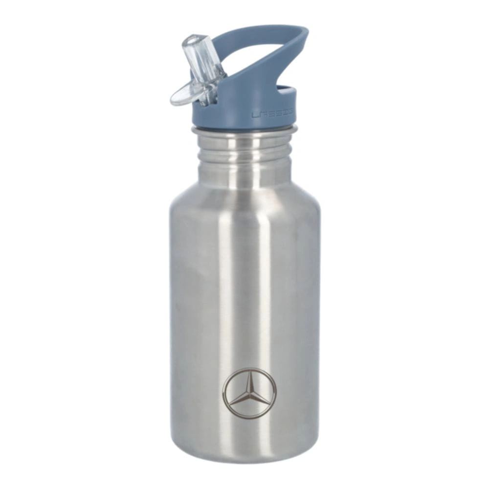 Drikkeflaske for barn Mercedes-Benz – sølv/blå 500 ml – bilde 3