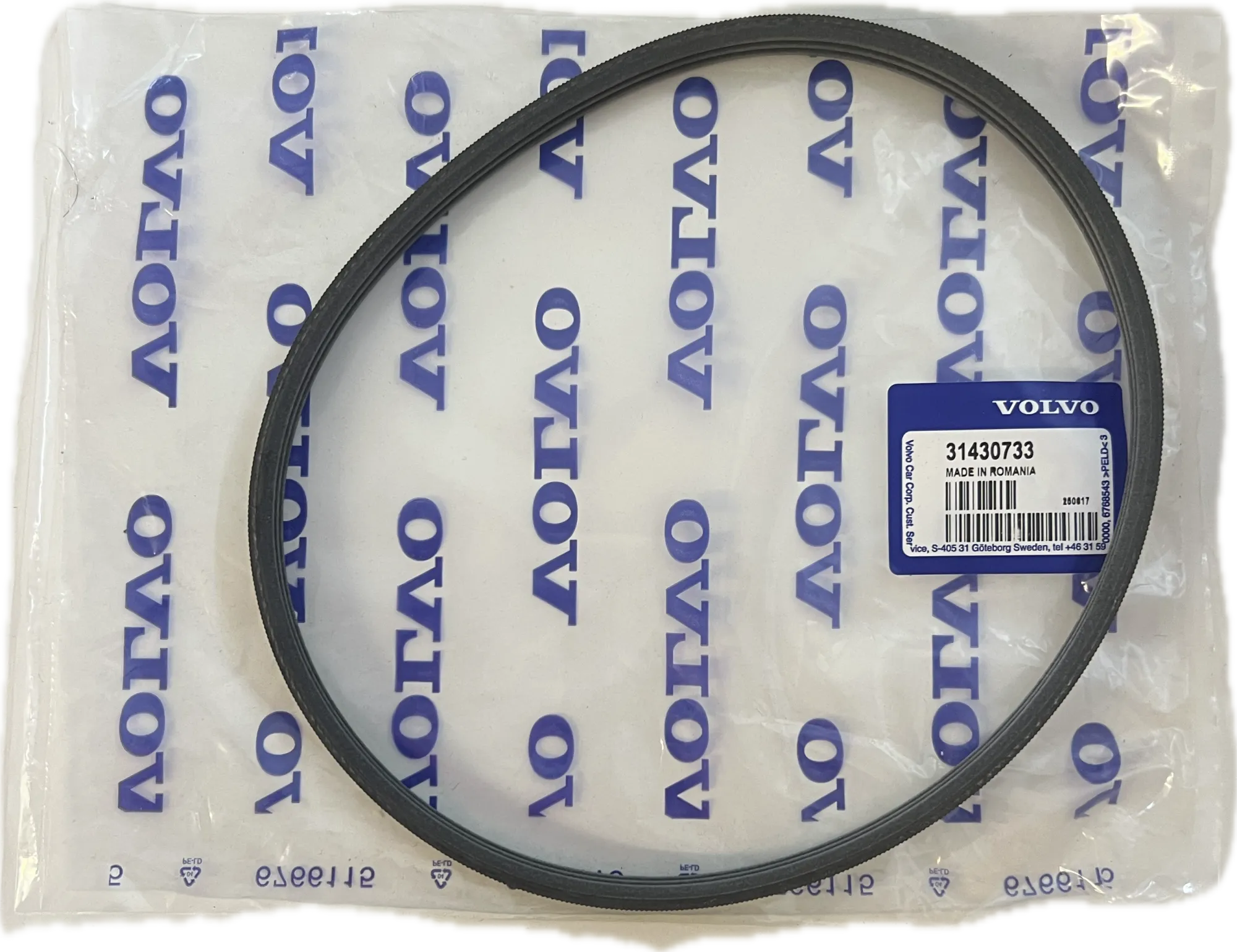 Drivreim vannpumpe 3PK Volvo Genuine® S60 S90 V60 V90 XC40 XC60 XC90 2020- │ bensin/diesel