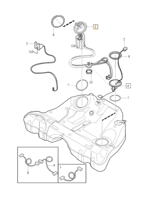 Drivstoffpumpe Volvo Genuine® XC90 2003-2014