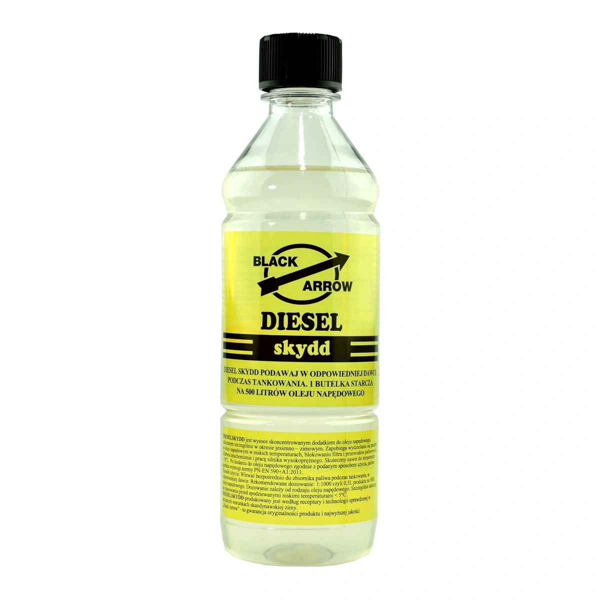 Drivstofftilsetning Skydd Diesel Black Arrow -39°C │ Protect your diesel from freezing - 480 ml