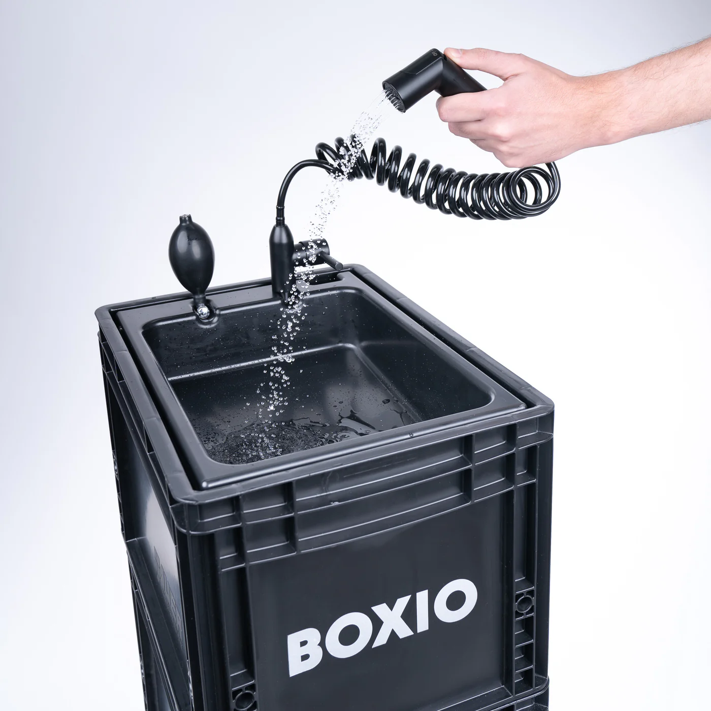 Dusjhode Boxio Shower │ mobilt dusjtilbehør til Boxio Wash – bilde 2