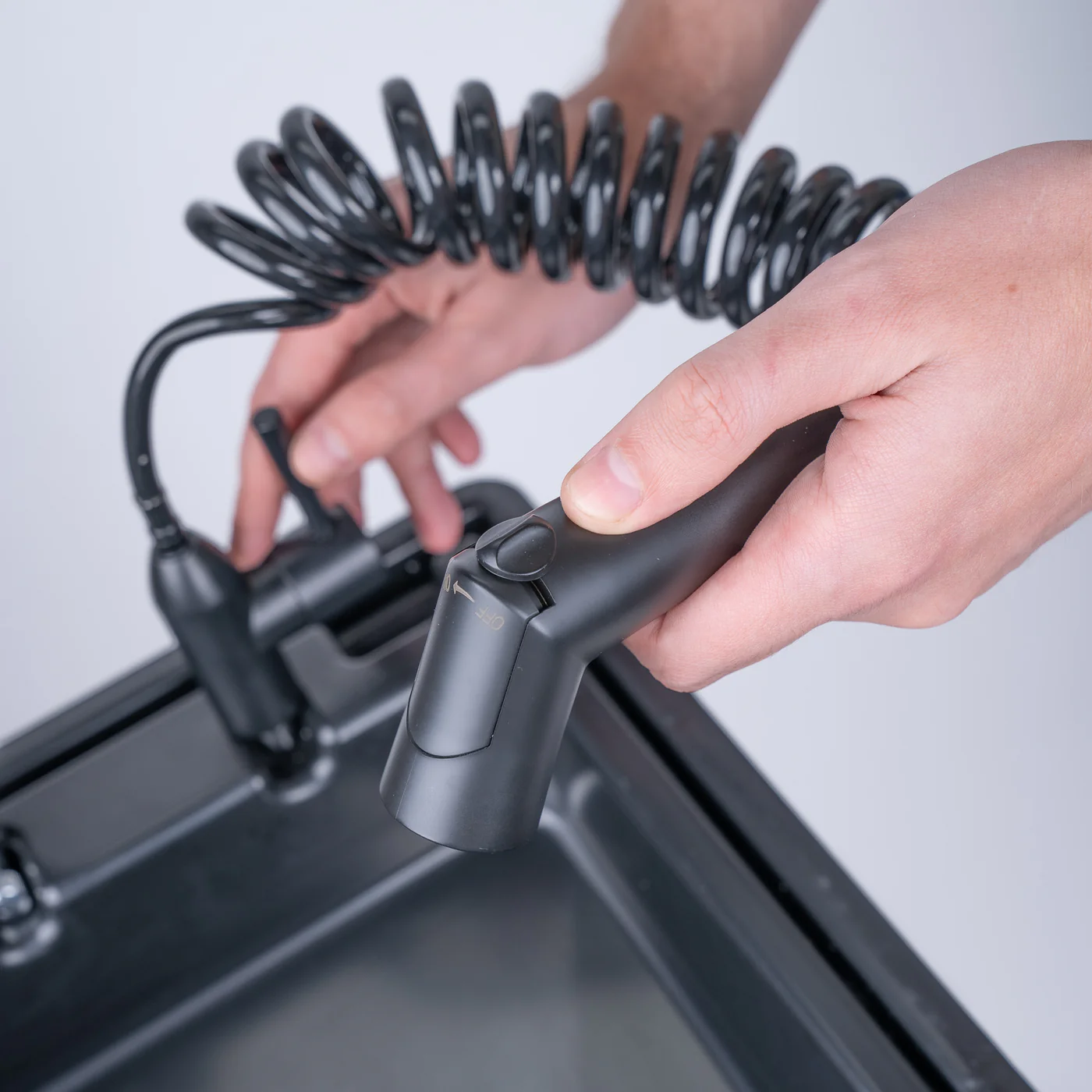 Dusjhode Boxio Shower │ mobilt dusjtilbehør til Boxio Wash – bilde 4