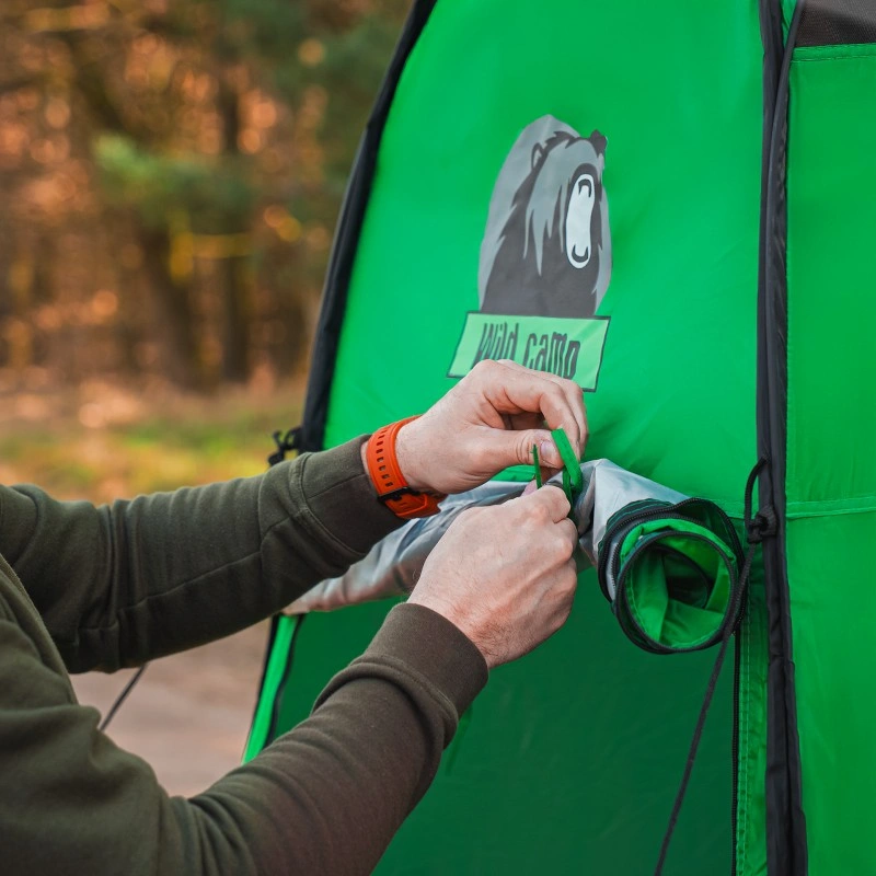 Dusjkabin Wild Camp TwoSeconds │ sammenleggbar dusj, omkledningsrom og toalettrom – bilde 5