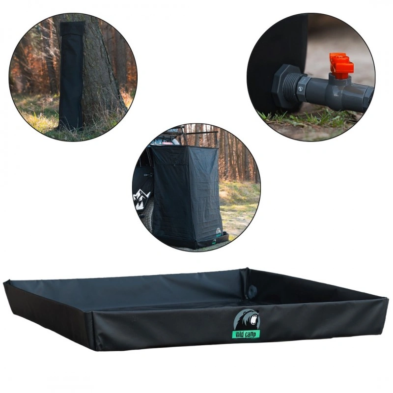 Dusjkar Wild Camp SP0067 │ sammenleggbart - til utedusj og camping – bilde 2