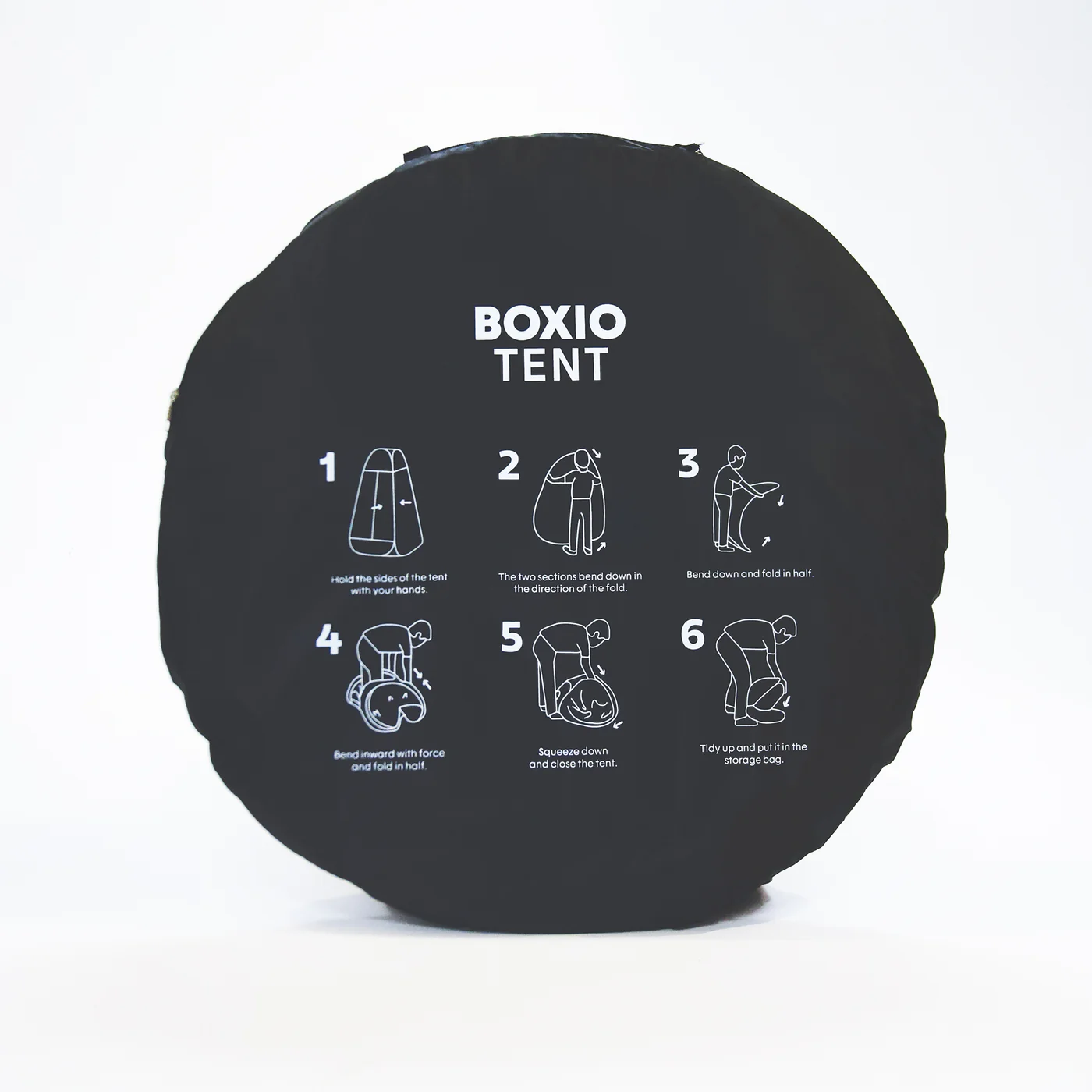 Dusjtelt Boxio Tent │ sammenleggbart pop-up telt - 100 x 100 x 200 cm – bilde 3