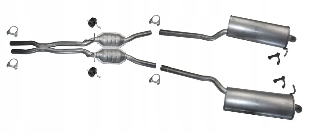 Eksosanlegg Audi A6 C5 / C5 Allroad │ 1.8 - 2.4 - 2.8 - 2.5TDI Image 1
