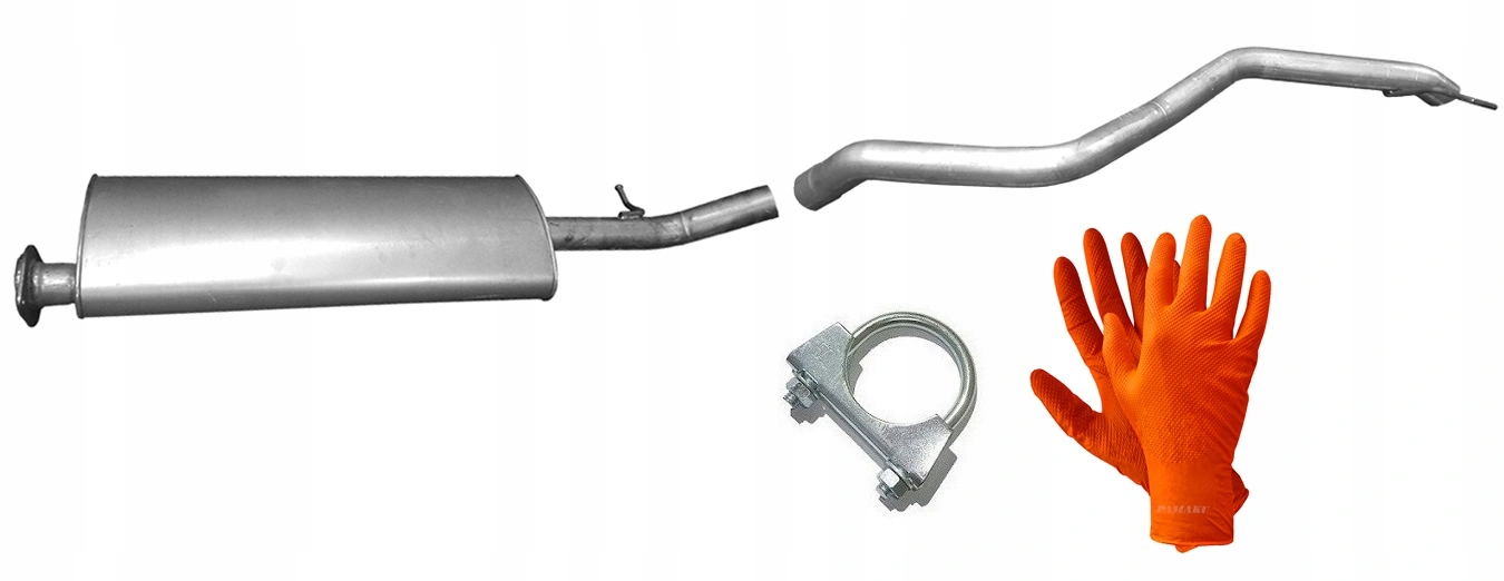 Eksosanlegg Jeep Grand Cherokee 2005 - 2010  │  3.7 V6 / 4.7 V8 / 5.7 V8 - Komplett Exhaust Kit
