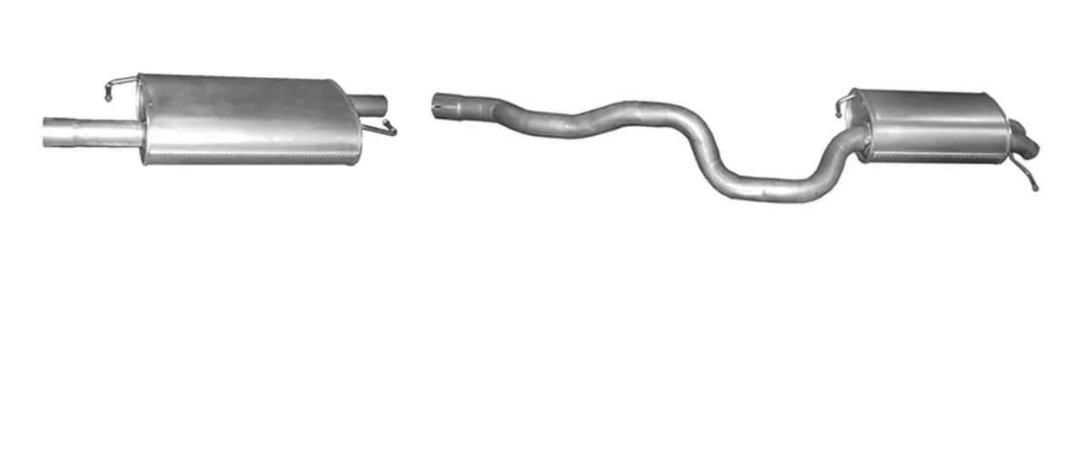 Eksosanlegg VW T5 2.0 2.5 TDi 4x4 (2003-2015)