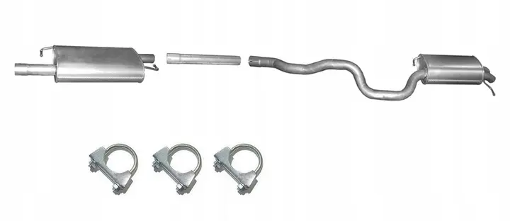 Eksosanlegg VW T5 2003 - 2015 │ 2.0 TDi /  2.5 TDi  4-Motion Lang type Image 1