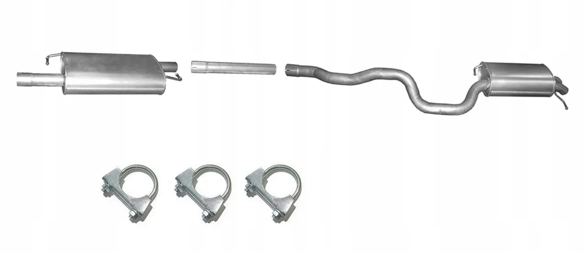 Eksosanlegg VW T5 2003 - 2015 │ 2.0 TDi /  2.5 TDi  4-Motion Lang type Image 4