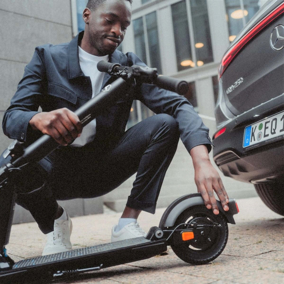 El-sparkesykkel Mercedes-Benz EQ E-Scooter │ Genuine® Elektroroller Image 9