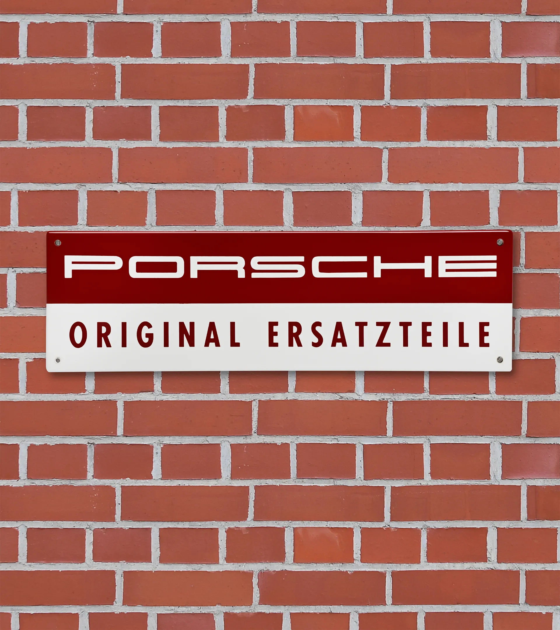 Emaljeskilt Porsche Original reservedeler