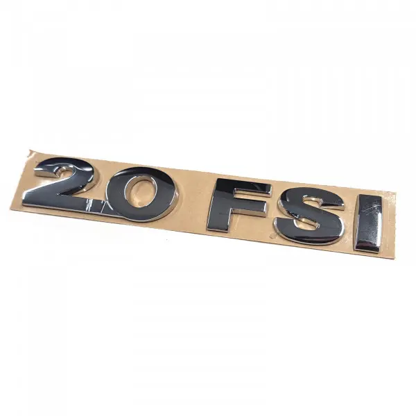 Emblem 2.0 FSI VW Golf V 2003 - 2009 | Glossy Chrome