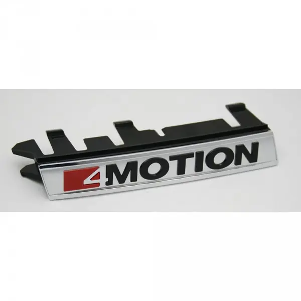 Emblem 4Motion VW T6 Transporter 2016 - 2019 | High-gloss Black / Chrome / Aluminum / Tornado Red