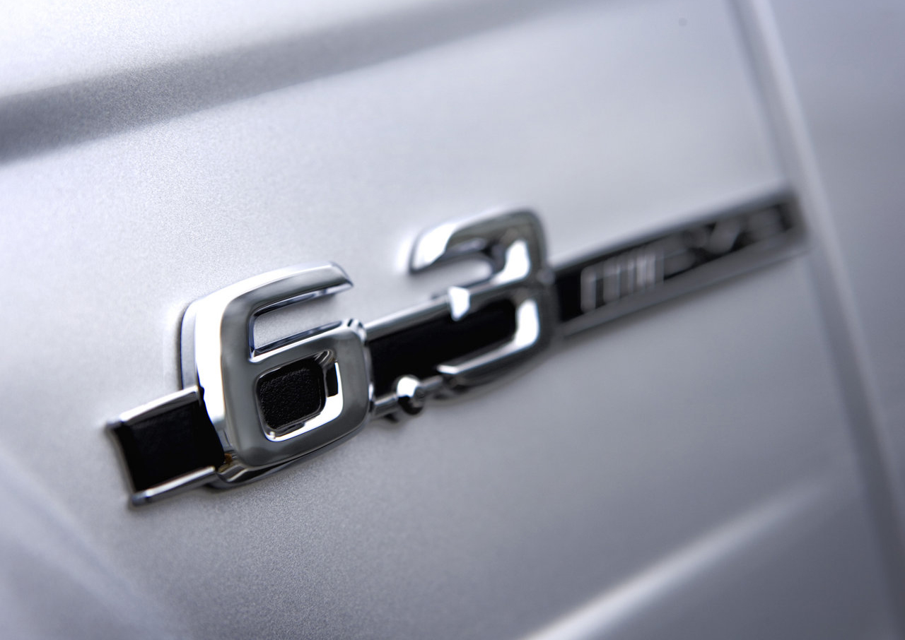 Emblem 6.3 AMG OEM Mercedes-Benz C (W204) │ Sport Chrome & Black Edition Image 1