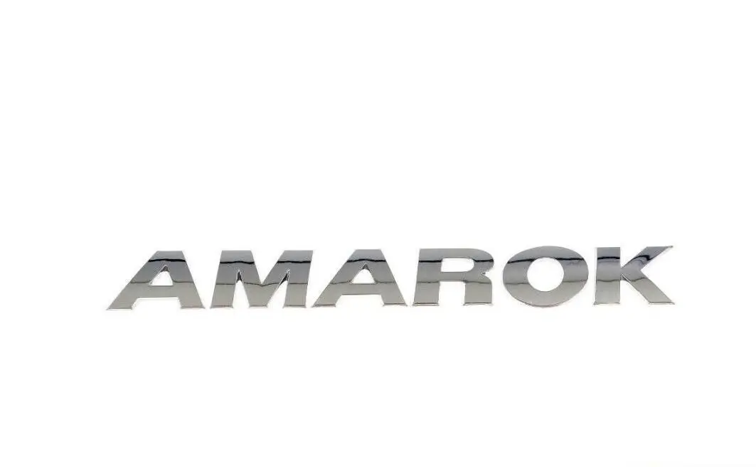 Emblem Amarok VW │ Genuine® VW Amarok bakluke emblem Chrome Edition – bilde 4