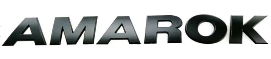 Emblem Amarok VW Sport │ Genuine® VW Monte Carlo Black Matt – bilde 2